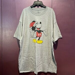 Disney Mickey Mouse Santa Tshirt